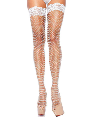 Scandals Lace Top Fishnet Stockings Scandals